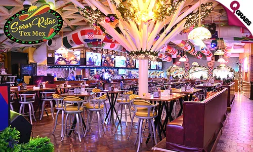 Evening Brunch & Beats at SeñorRitas Tex Mex: Live Music, Tacos, Salads, Quesadillas, & More!